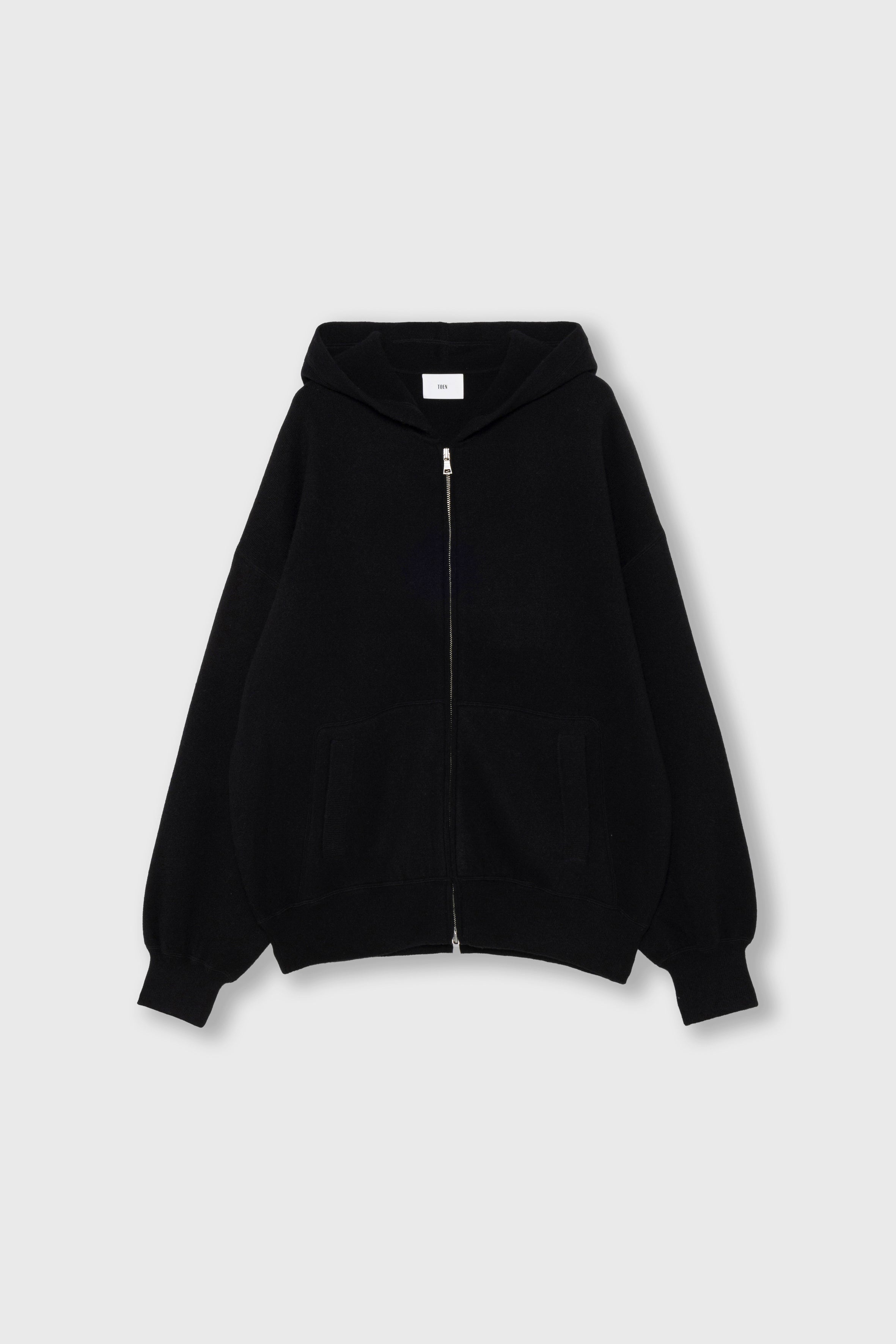 DOUBLE FACE CASHMERE HOODIE