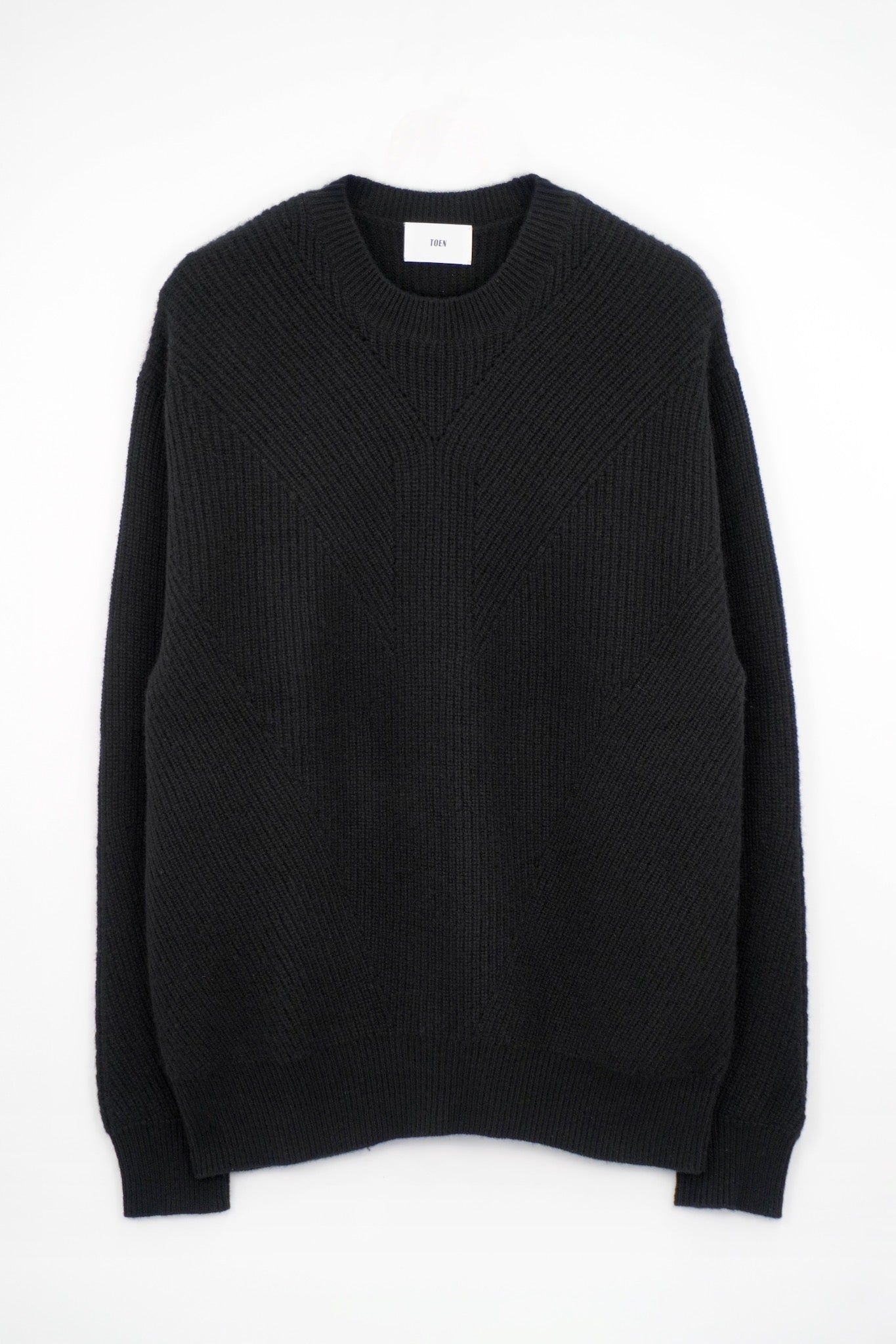 HALF CARDIGAN STITCH PULLOVER