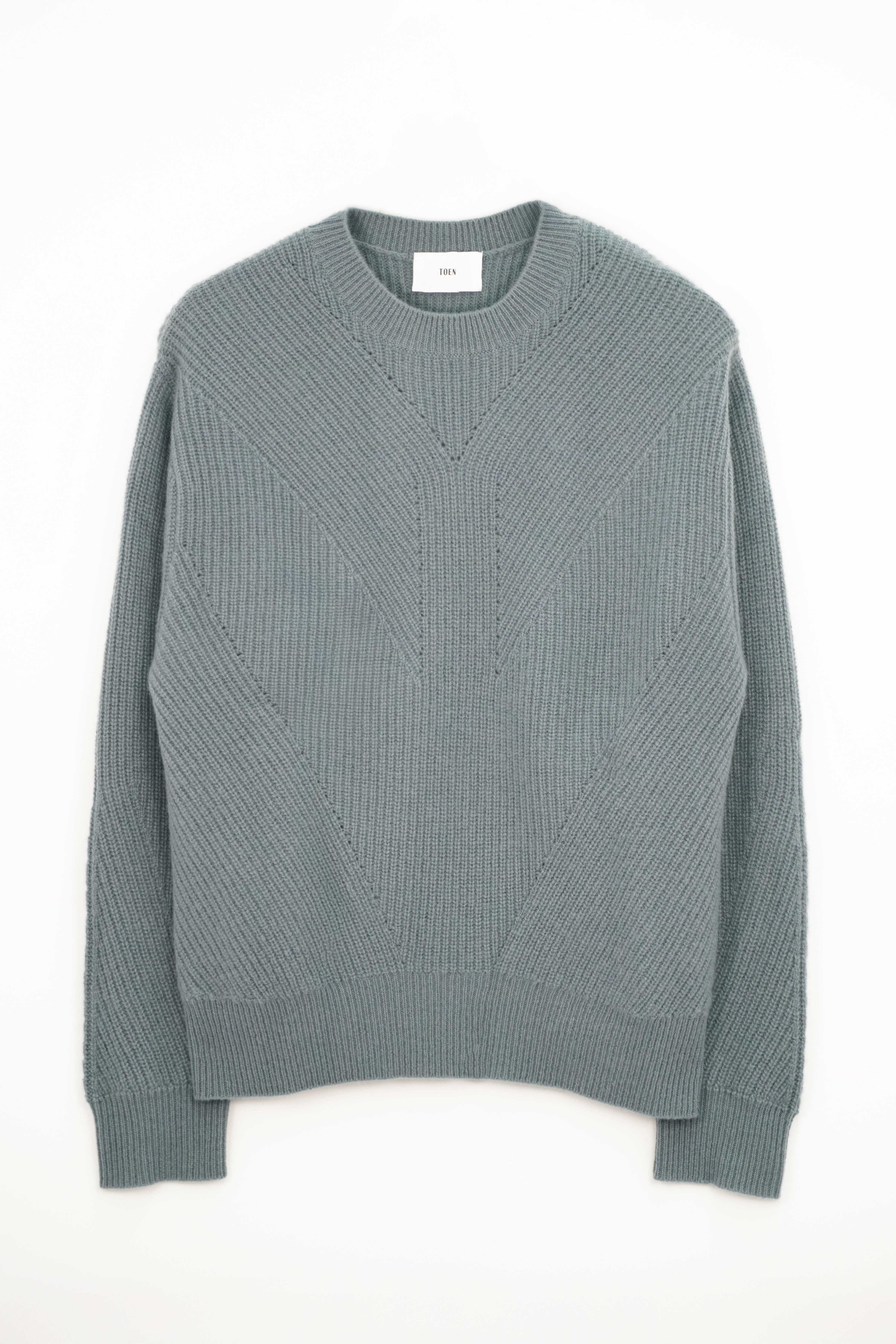 HALF CARDIGAN STITCH PULLOVER