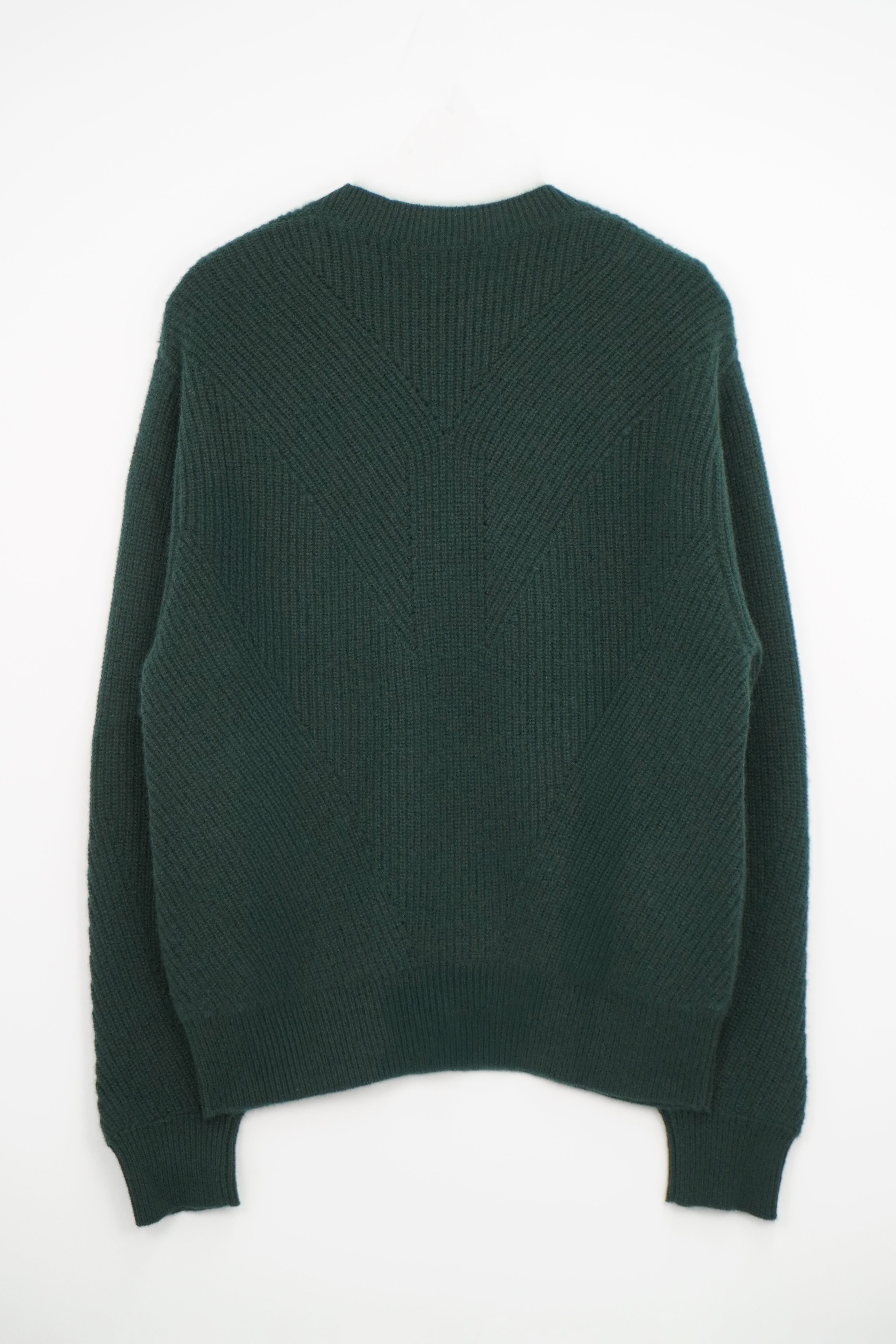 HALF CARDIGAN STITCH PULLOVER