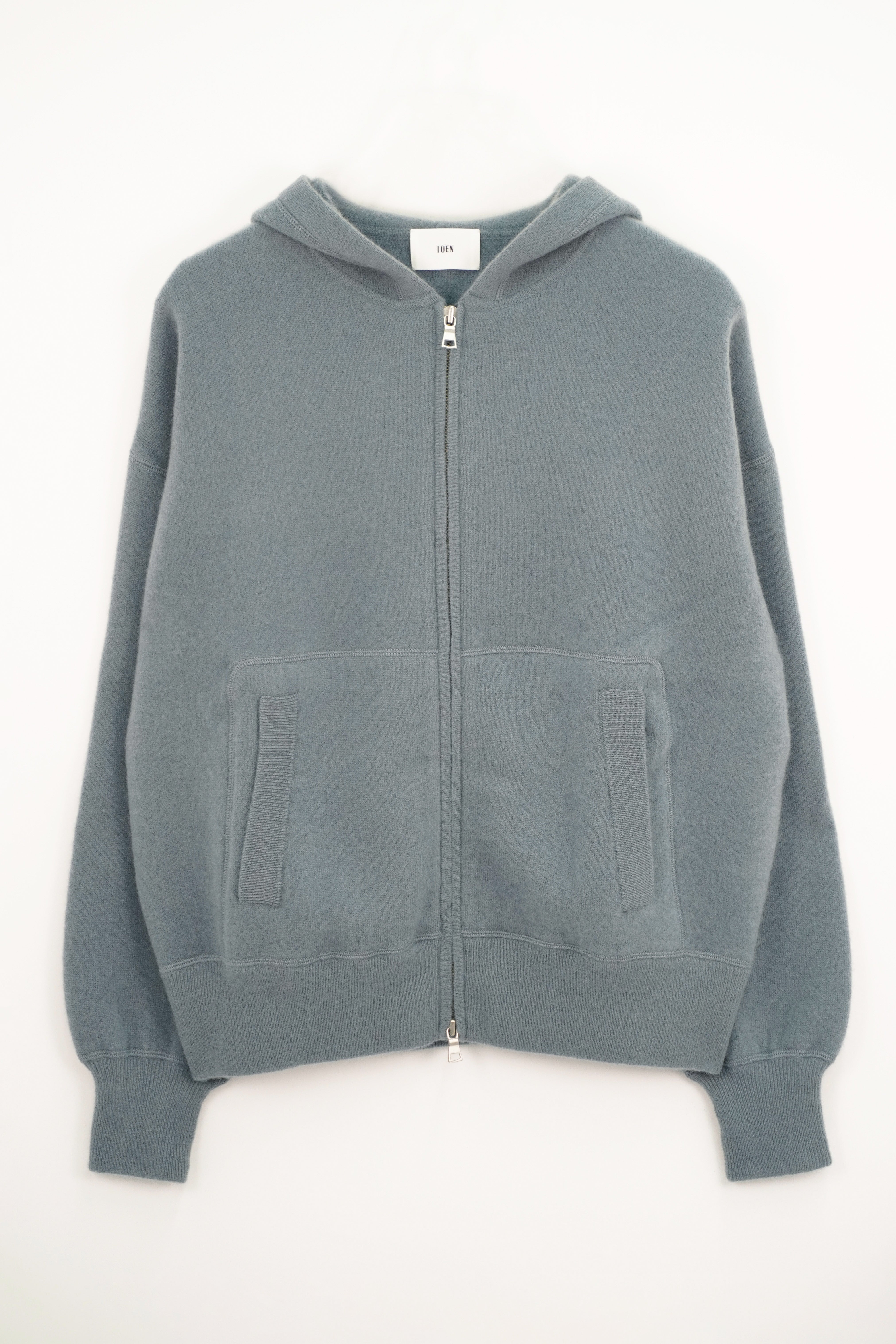 DOUBLE FACE CASHMERE HOODIE