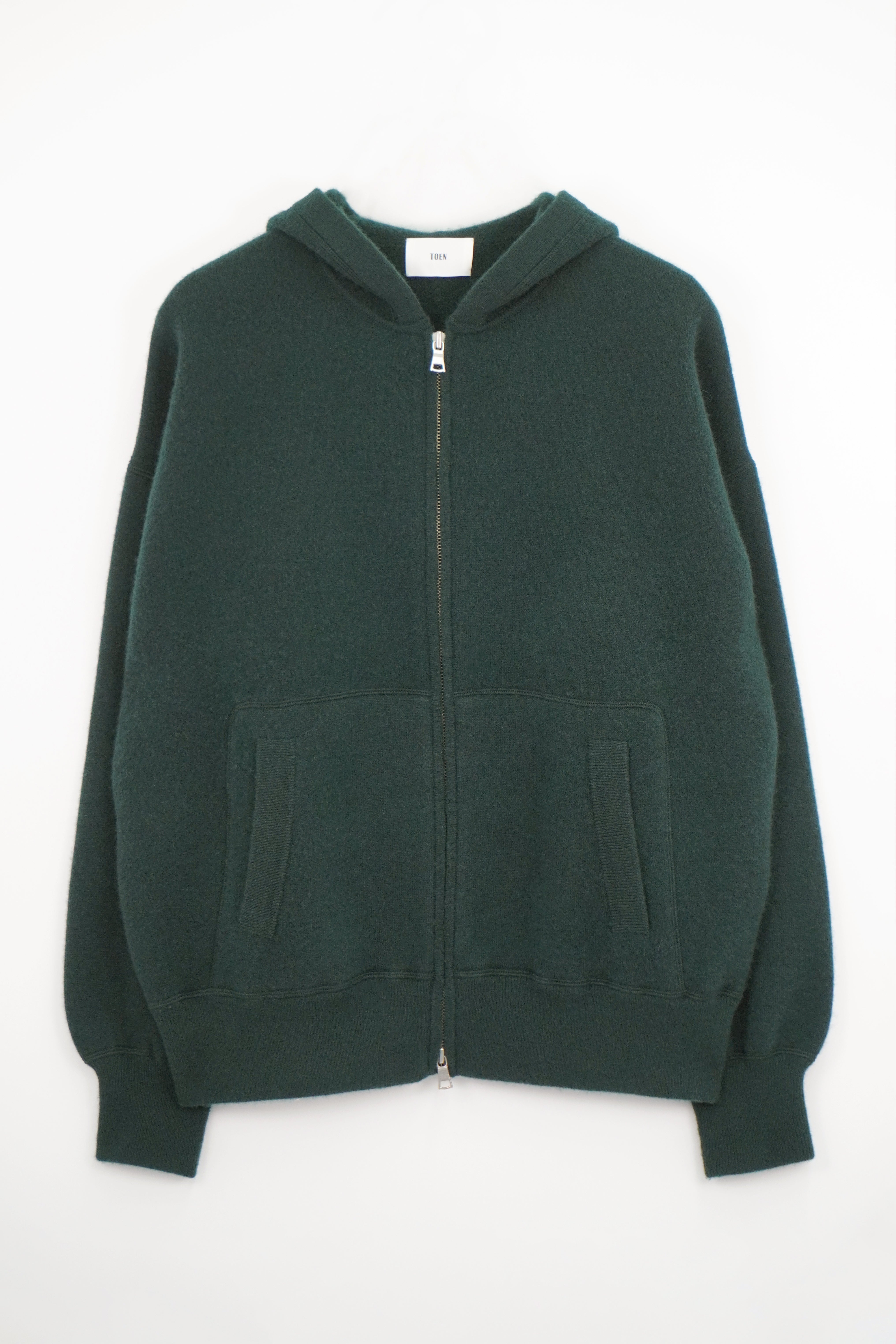 DOUBLE FACE CASHMERE HOODIE