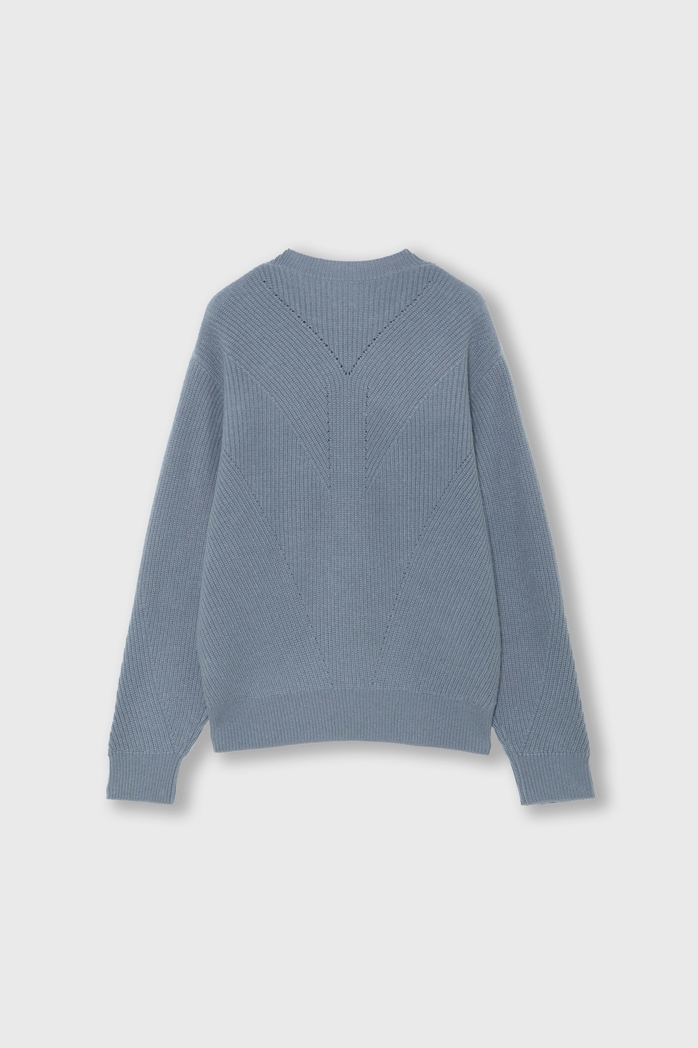 HALF CARDIGAN STITCH PULLOVER