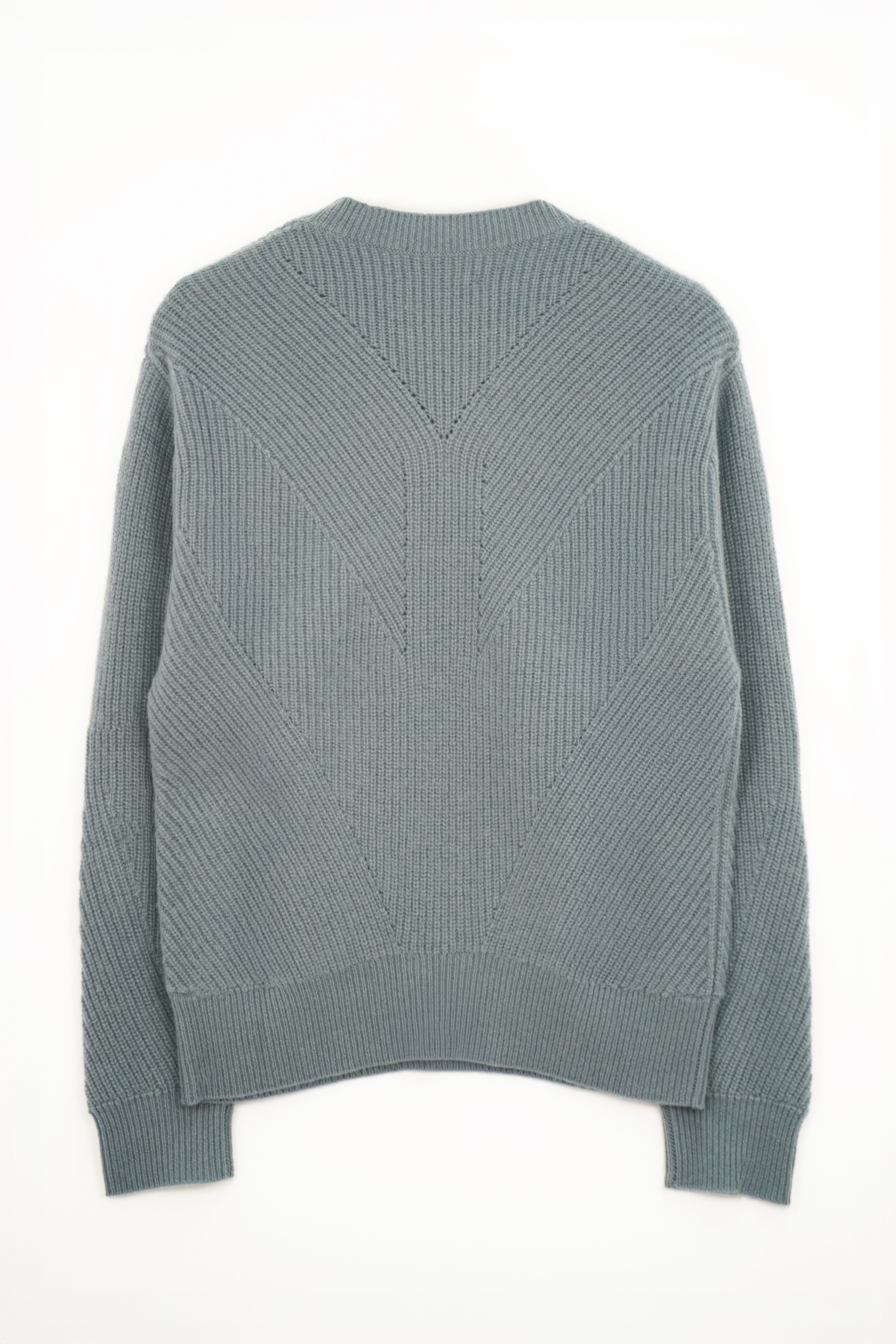 HALF CARDIGAN STITCH PULLOVER