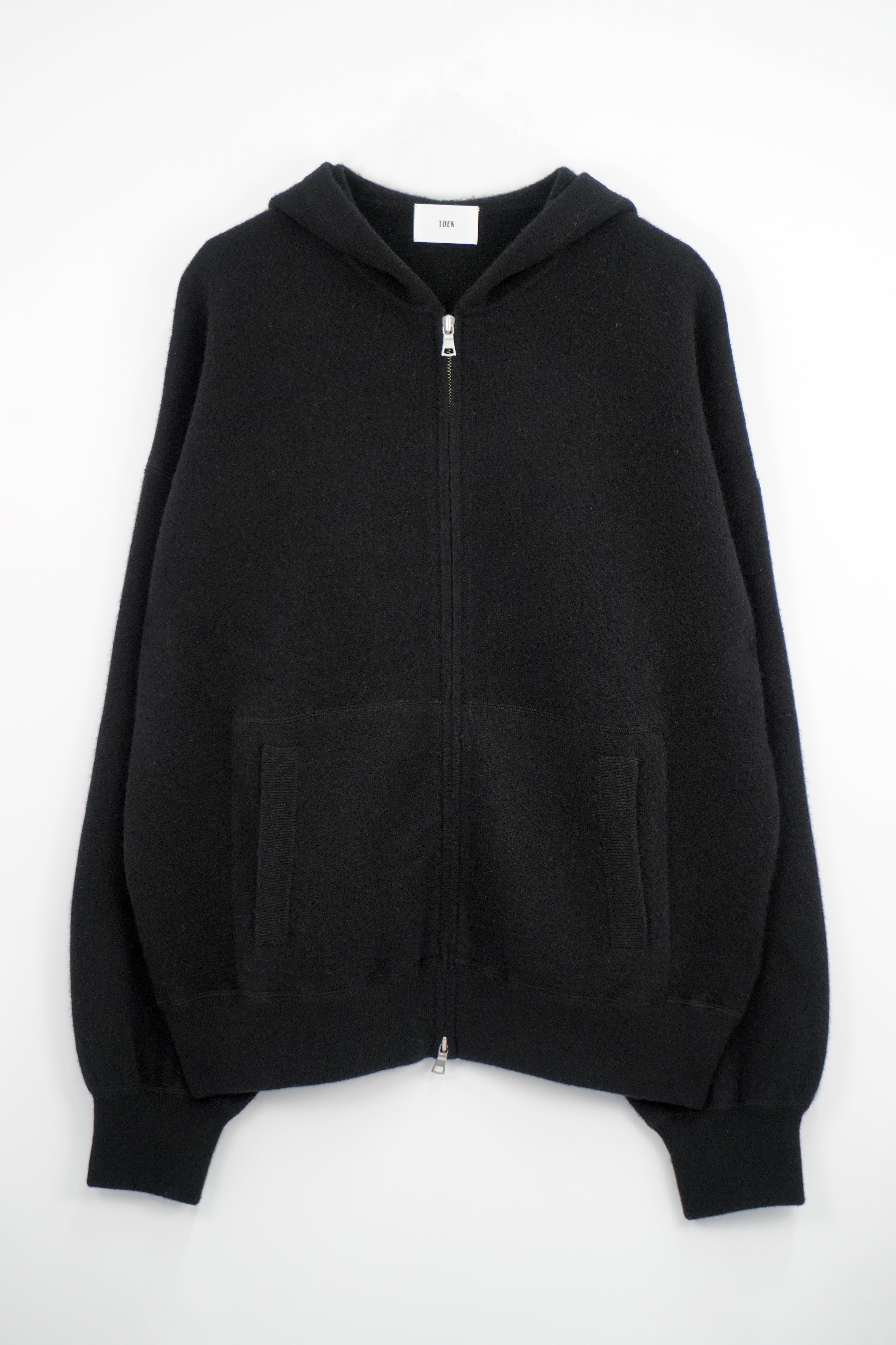DOUBLE FACE CASHMERE HOODIE